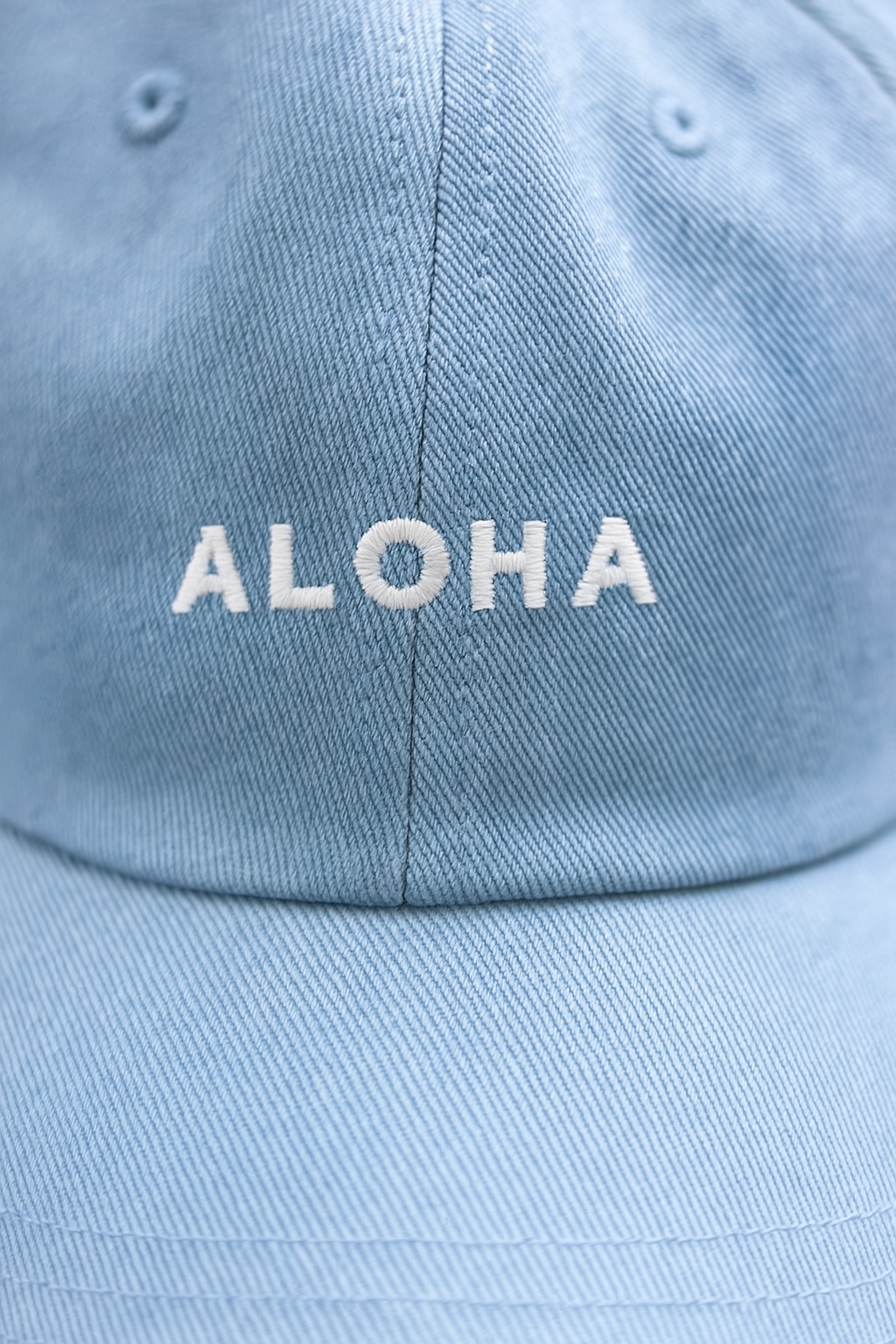 Mini Aloha Dad Cap- Denim