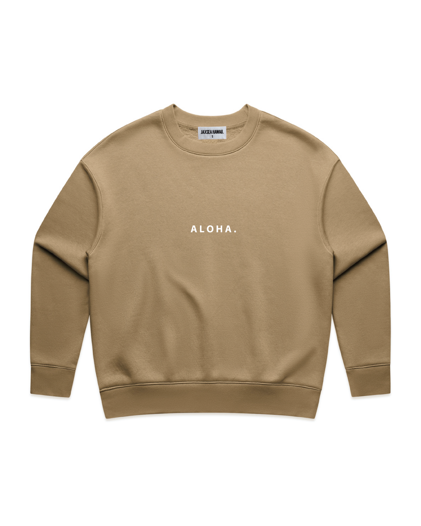 Mini Aloha Crew Sweater - Sand