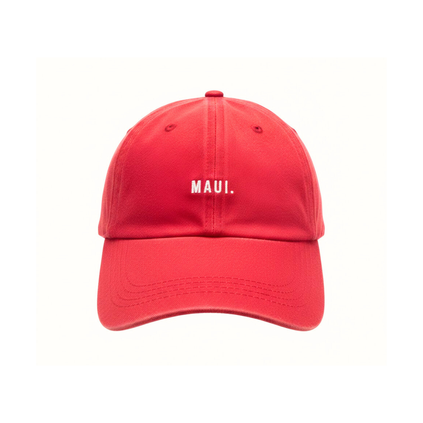 Maui Dad Cap - Lifeguard Red