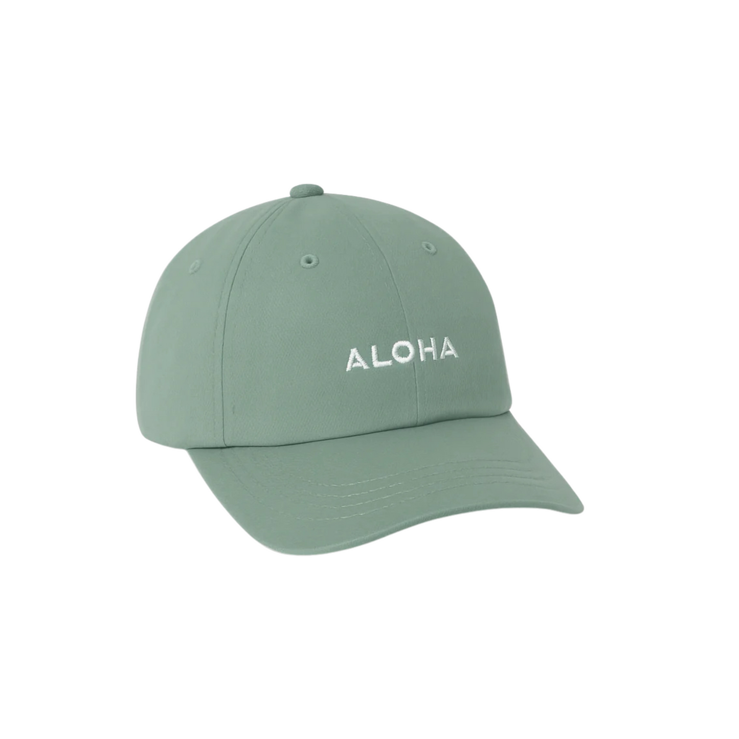 Mini Aloha Dad Cap- Eucalyptus