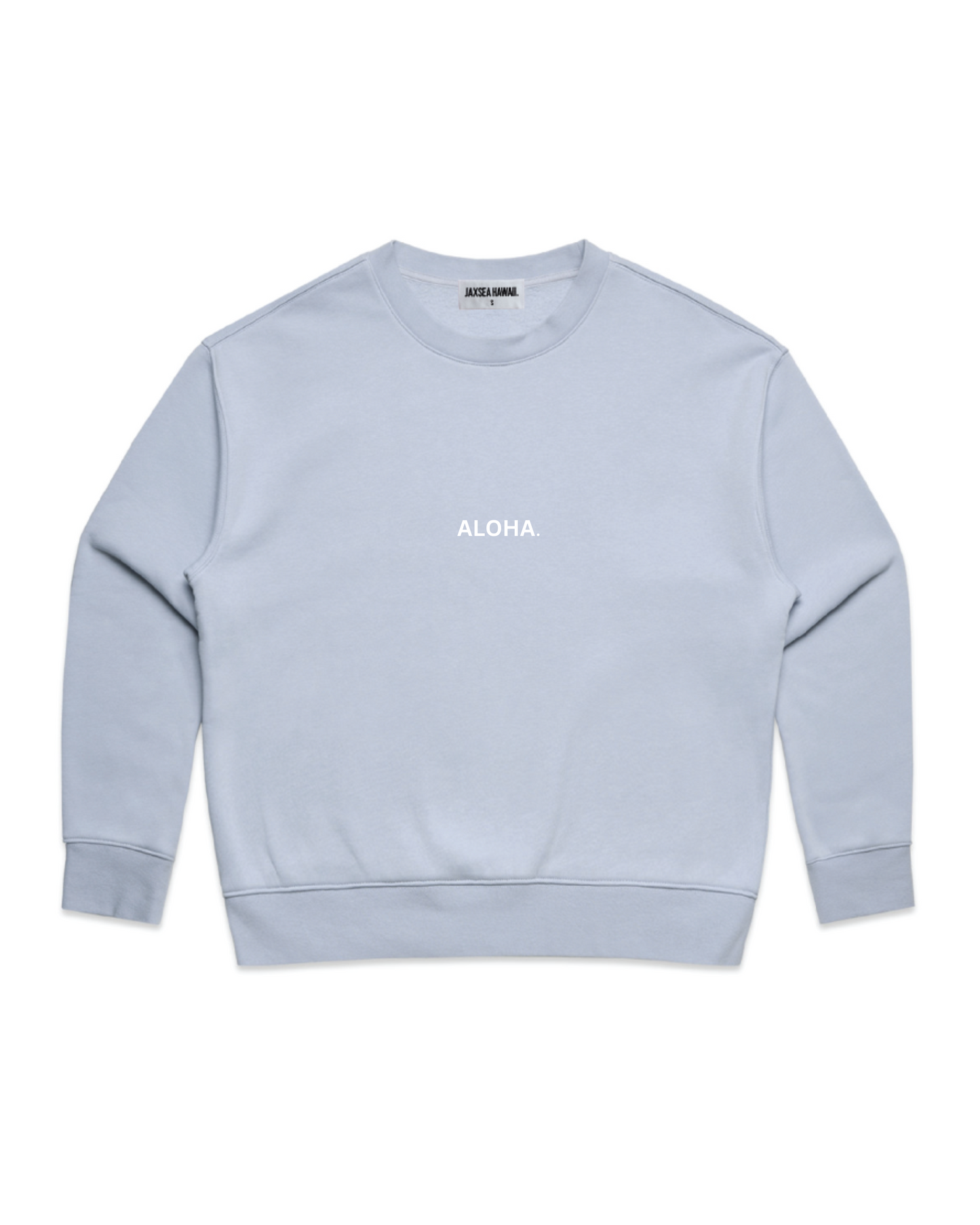 Mini Aloha Crew Sweater - Blue