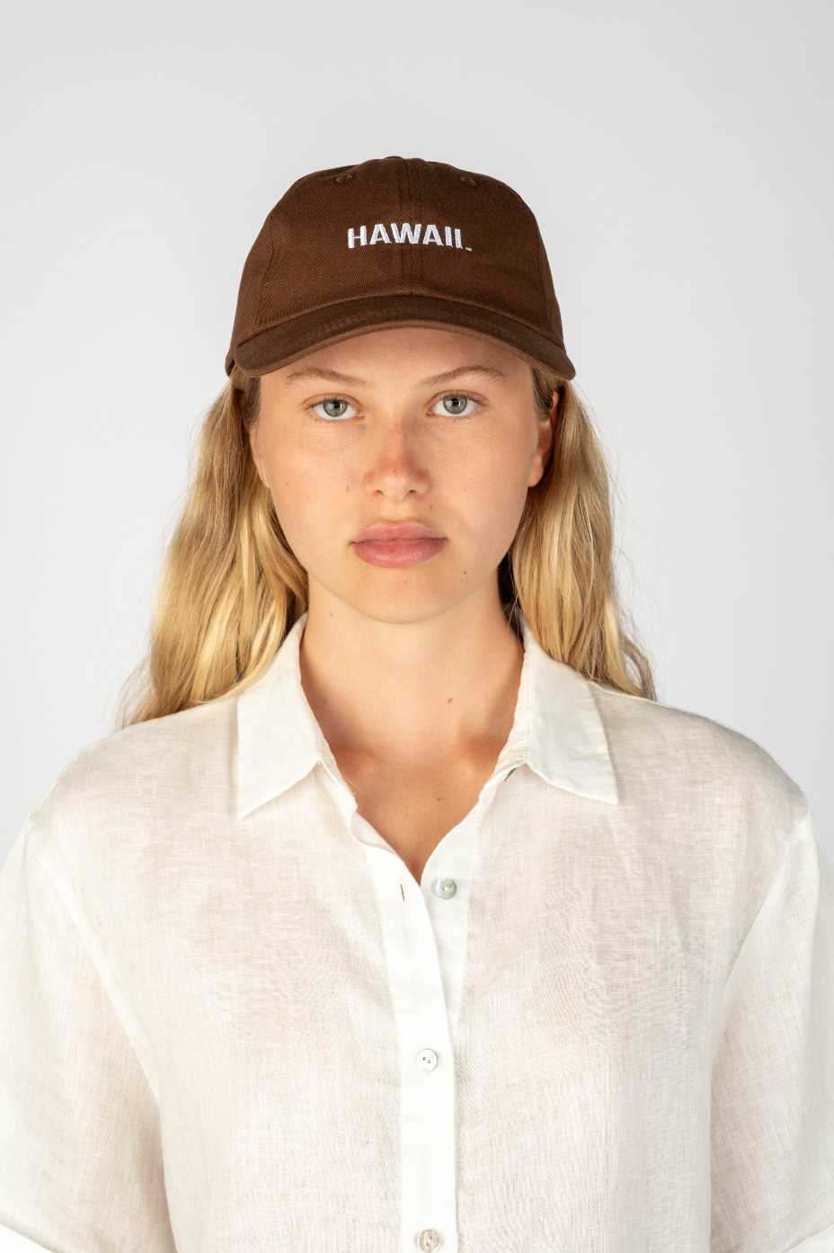 Women's Hawaii Resort Wear - Jaxsea Hawaii Dad Cap - Brown