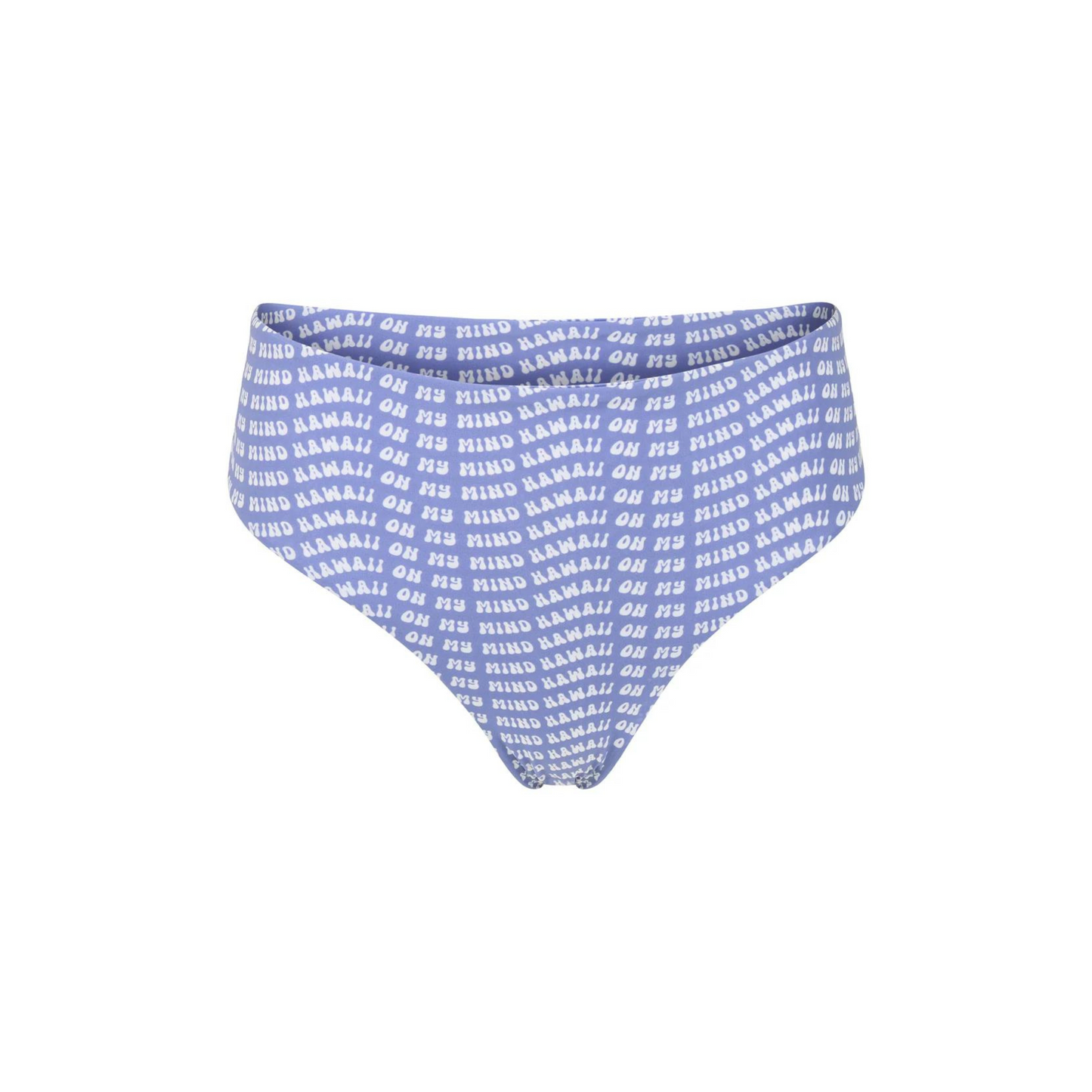 Women's Hawaii Resort Wear - Jaxsea Mid High Waist Bottom - HI on my Mind