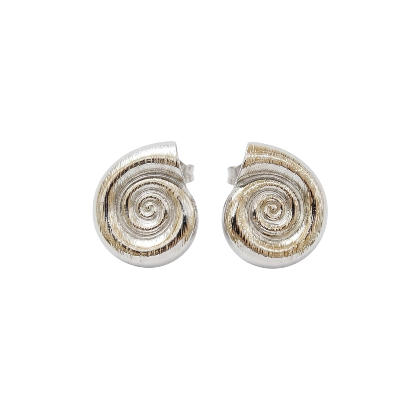 Spiral Shell Studs