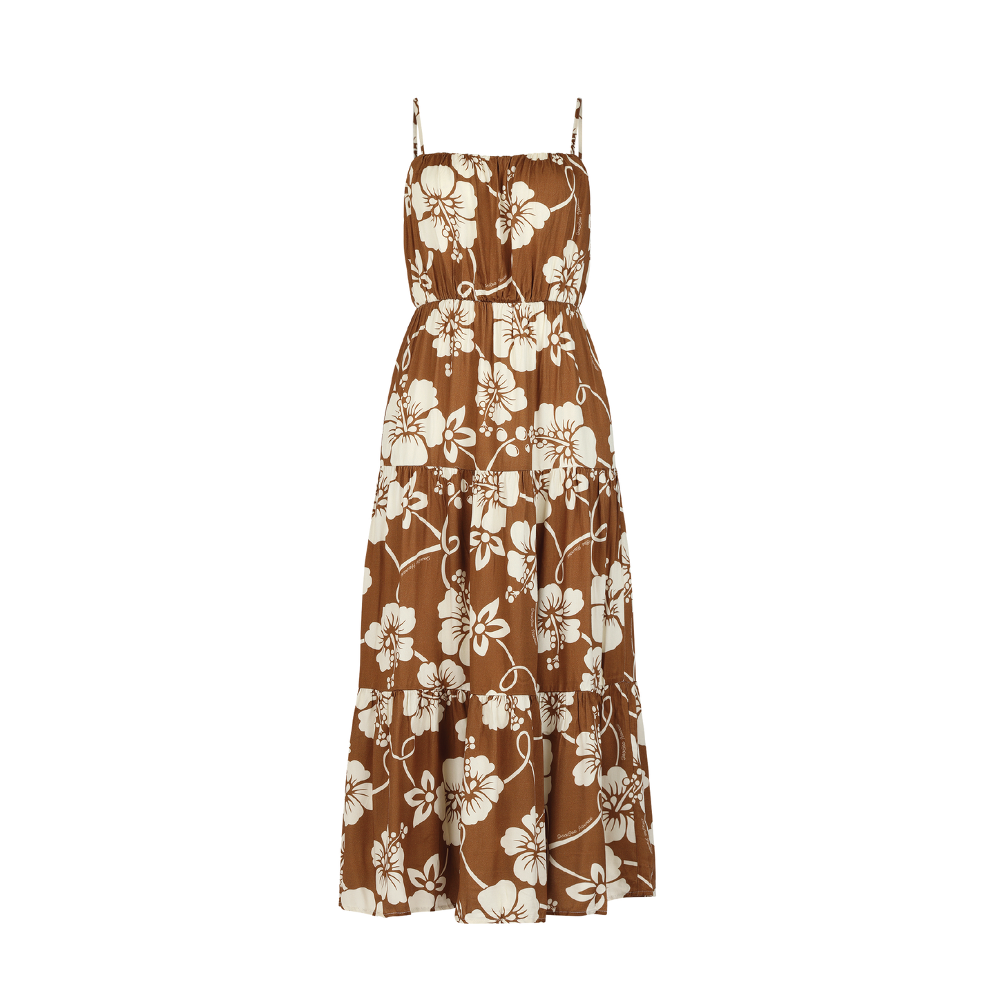 Tiered Maxi Dress - Heritage Brown