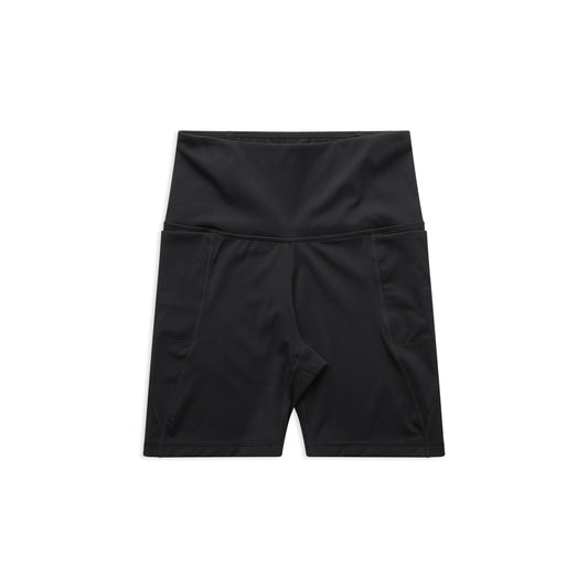 Women's Black Biker Shorts