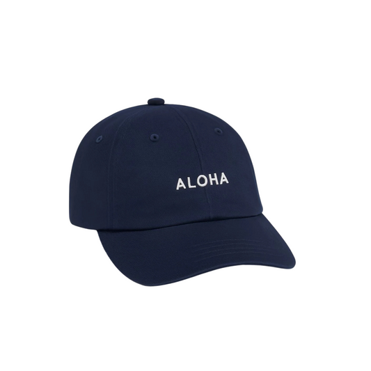 MIN ALOHA DAD CAP NAVY