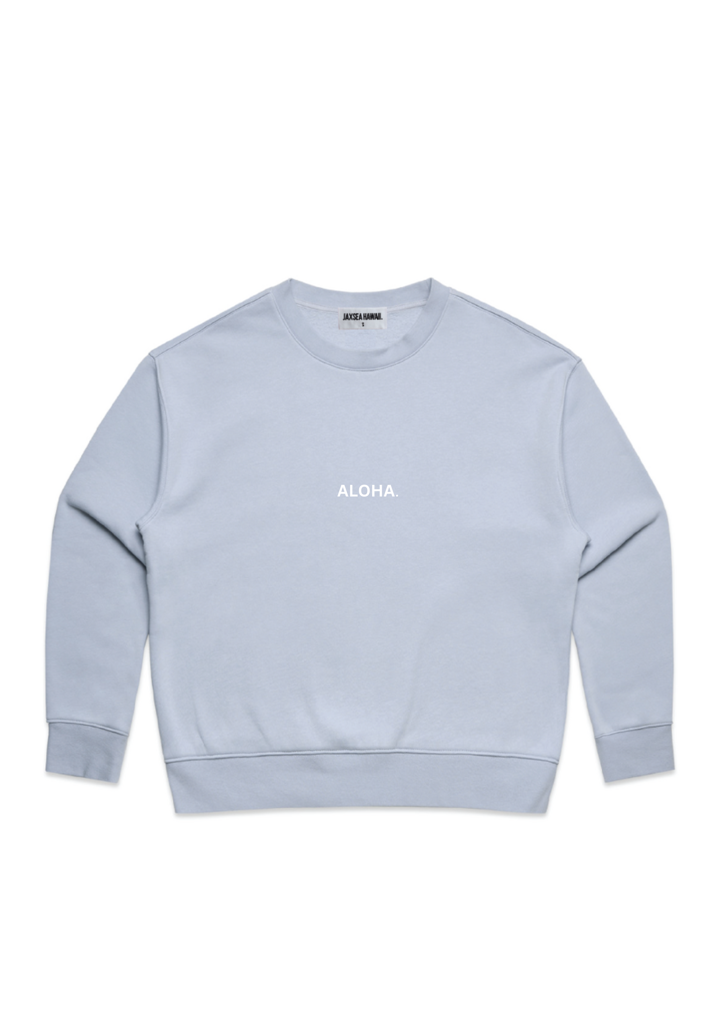 Mini Aloha Crew Sweater - Blue