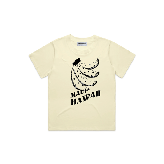 BANANA MAUI TEE GOLDEN JAXSEA HAWAII