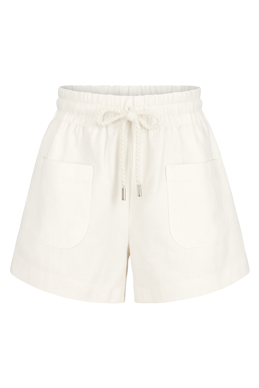 JAXSEA HAWAII BURLEIGH SHORT WHITE LINEN