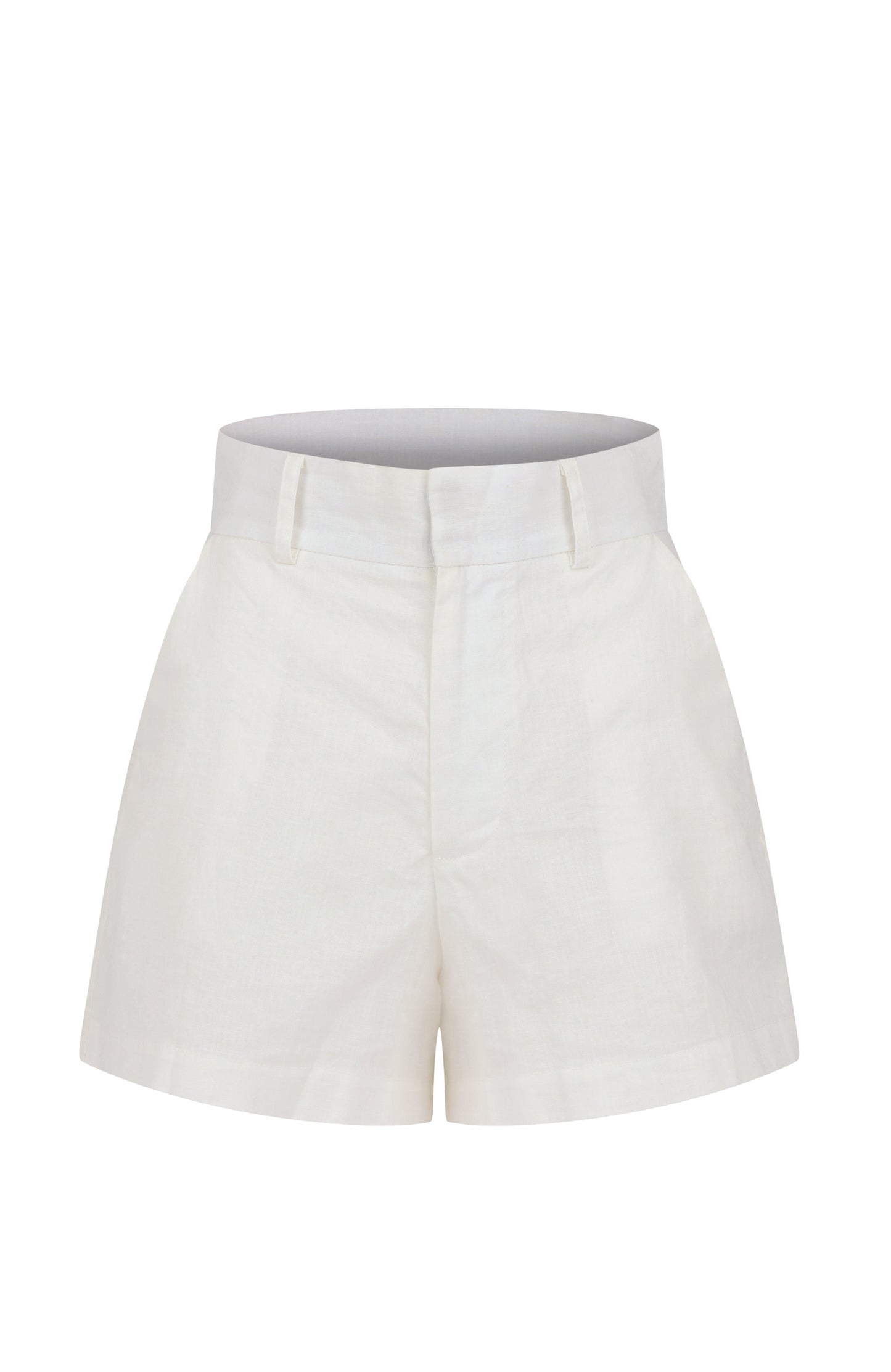 Linen Trouser Short - Shell