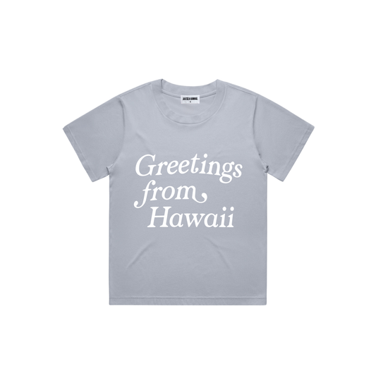 GREETINGS FROM HAWAII TEE PACIFIC JAXSEA HAWAII