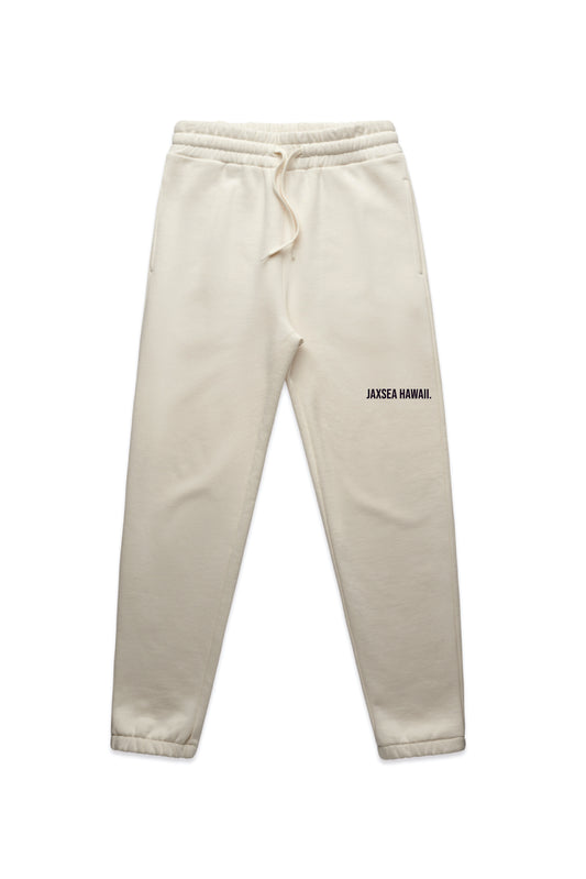 JAXSEA Logo Travel Sweat Pant - Ecru