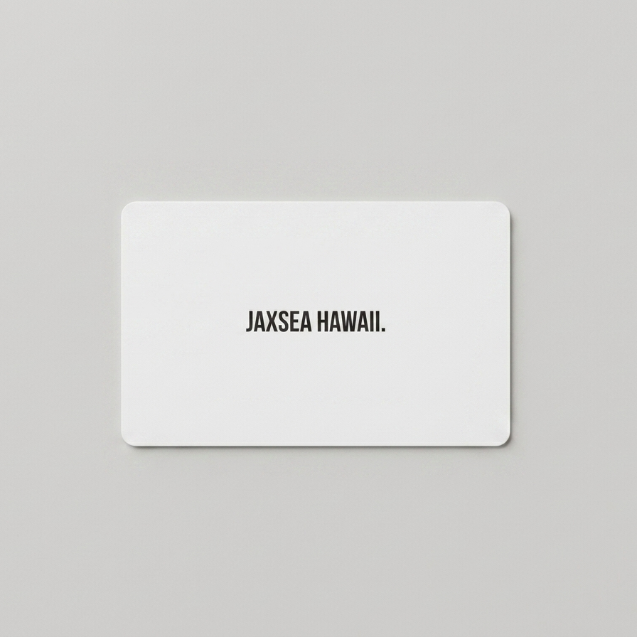 JAXSEA HAWAII GIFT CARD
