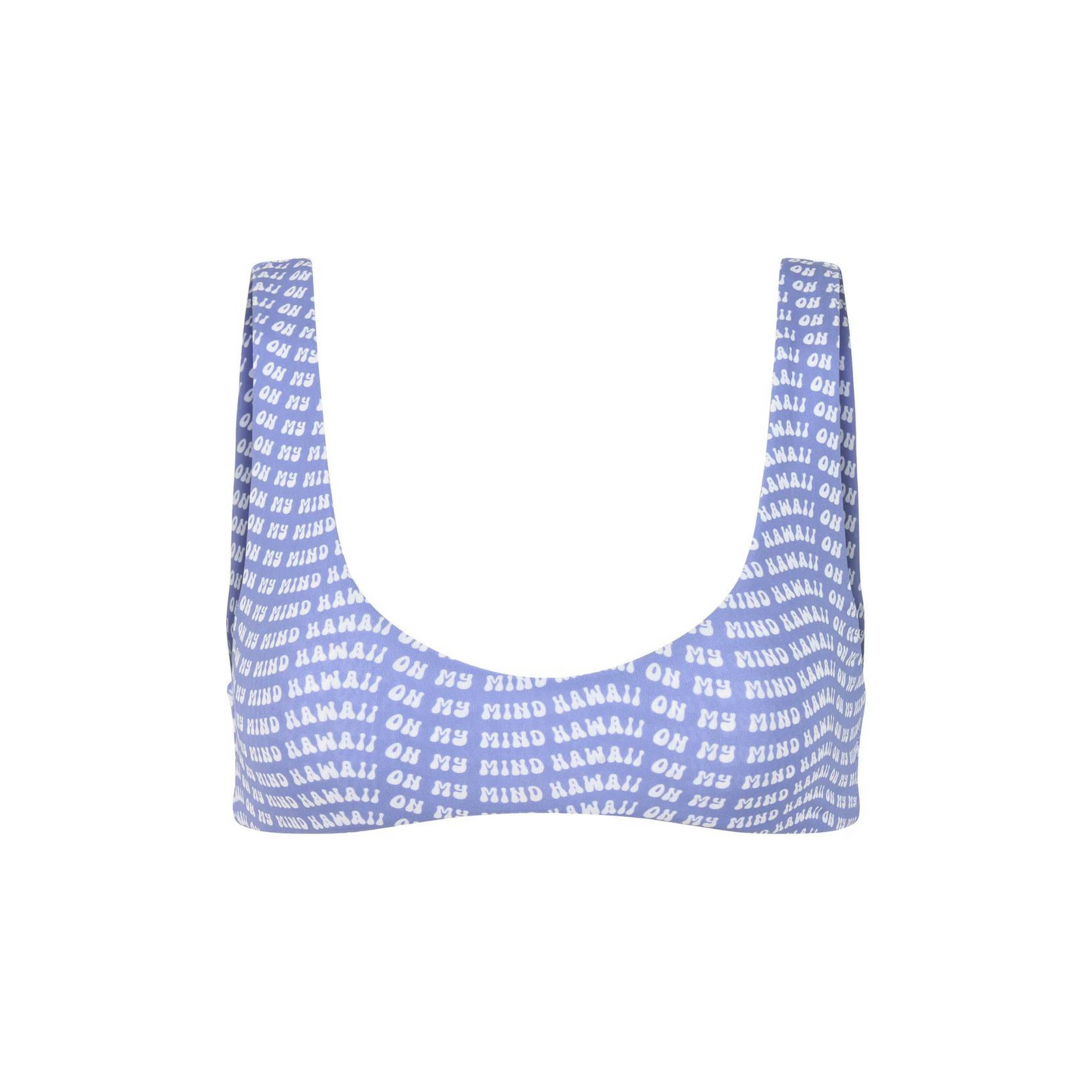 Women's Hawaii Resort Wear - Jaxsea Sporty Plunge Top - HI on my Mind