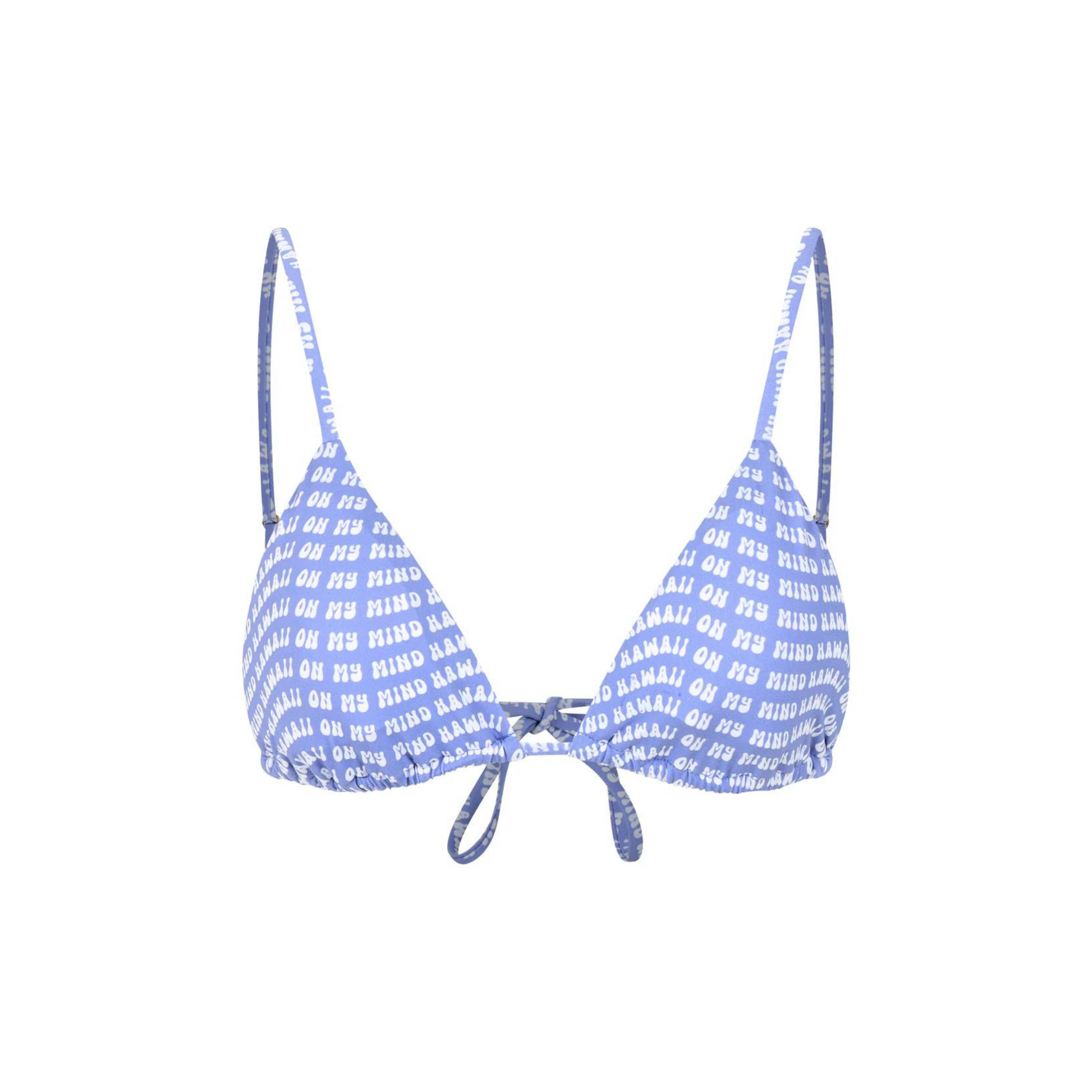 Womens Hawaii Resort Wear - Jaxsea Triangle Swim Top - HI On My Mind