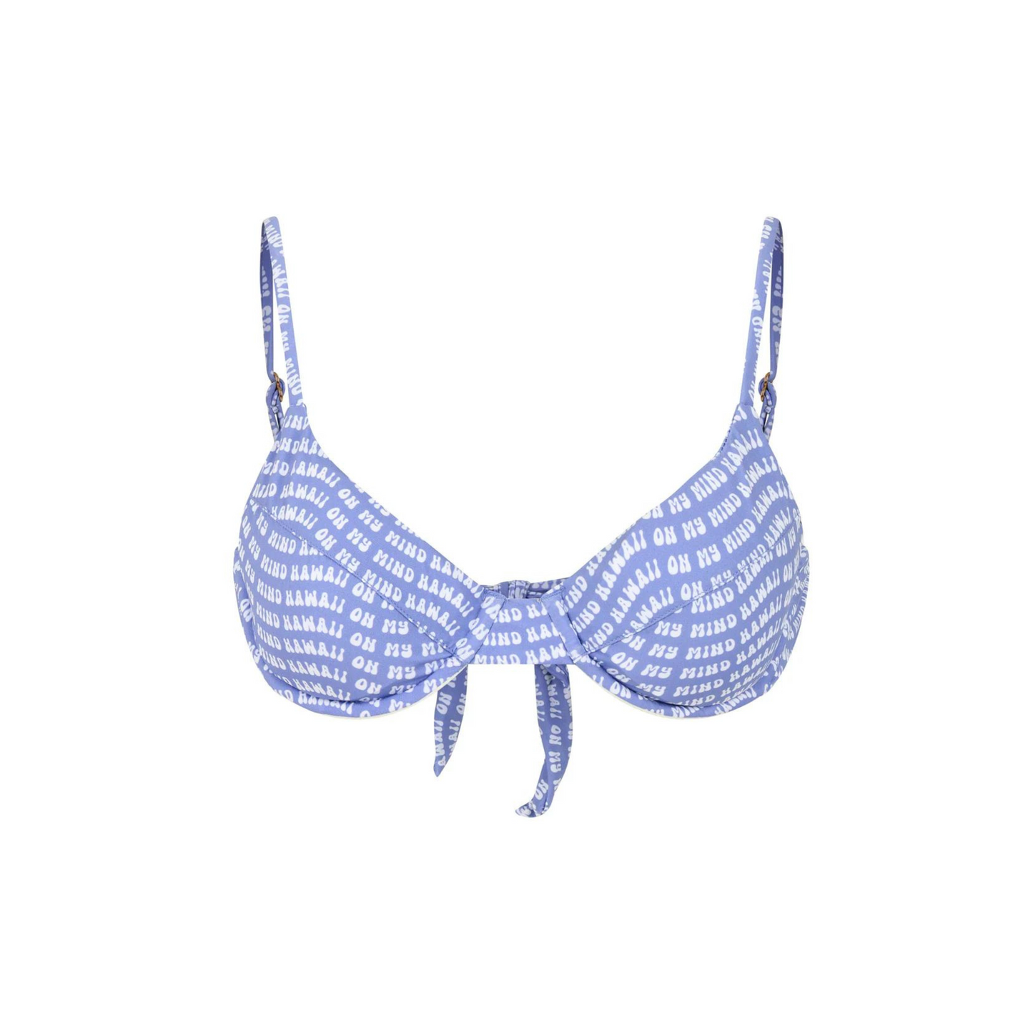 Women's Hawaii Resort Wear - Jaxsea Underwire Swim Top - HI on my Mind