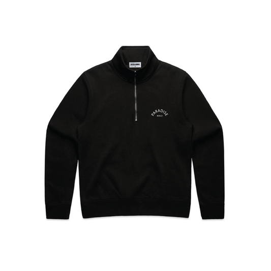 Half Zip Sweater - Black