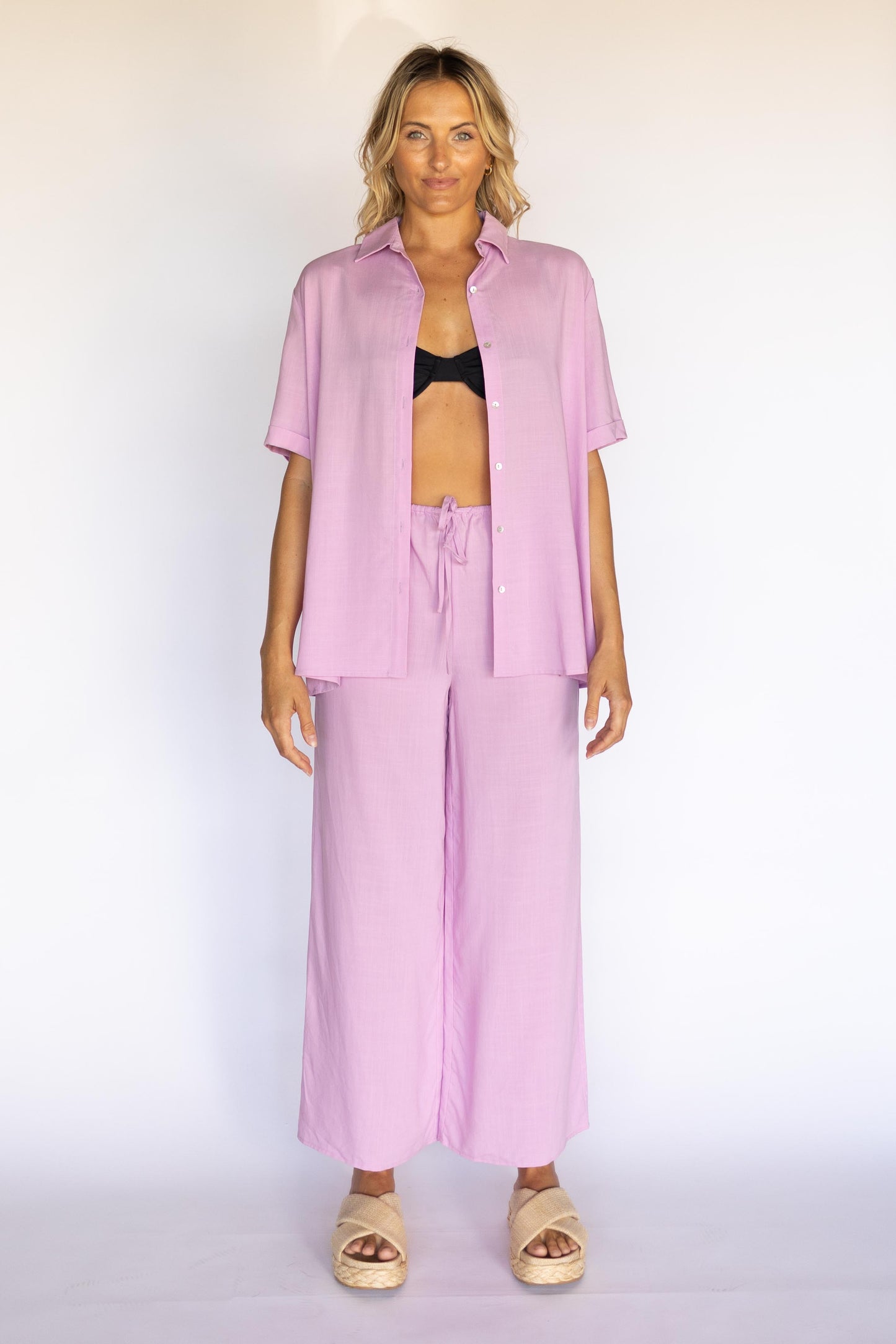 Tropic Pant - Sheer Lilac