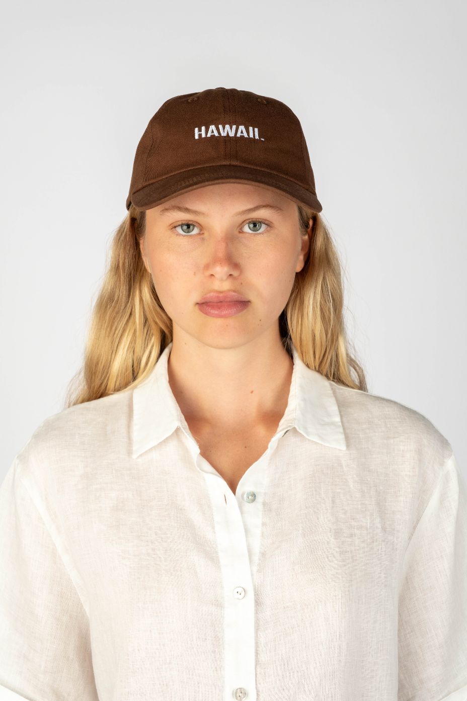 Hawaii Dad Cap - Brown