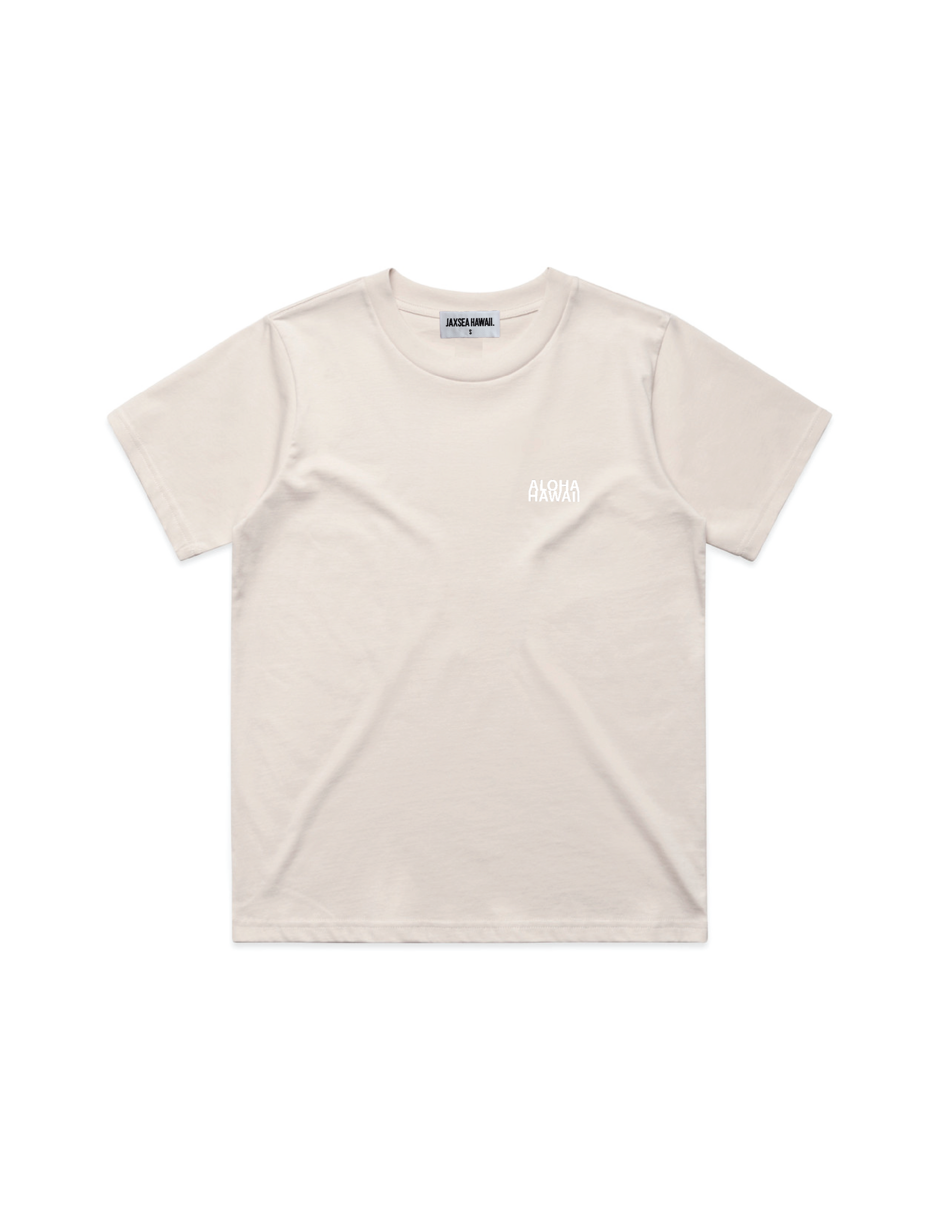 Stacked Aloha Tee - Bone